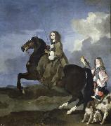 Queen Christina of Sweden on Horseback